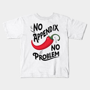 Carlos Sainz 55 - No appendix, no problem, chili, Formula 1, Kids T-Shirt